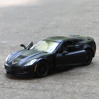 136 scale corvette c7 diecast alloy metal car model collection diecasts toy vehicles car toy pull back toys car