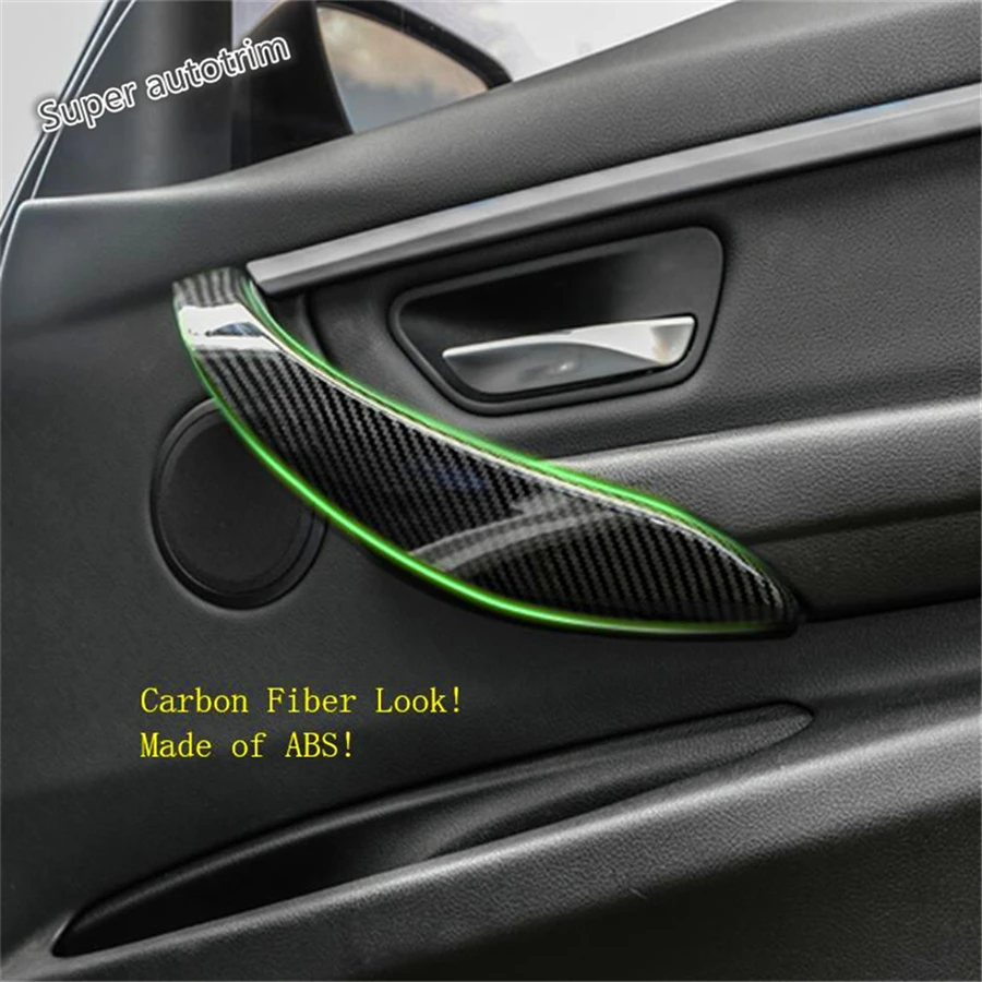 

Lapetus Accessories Interior Inner Door Handle Bowl Door Pull Sills Cover Trim For BMW 3 Series F30 316i 320i 328i 2014 - 2018