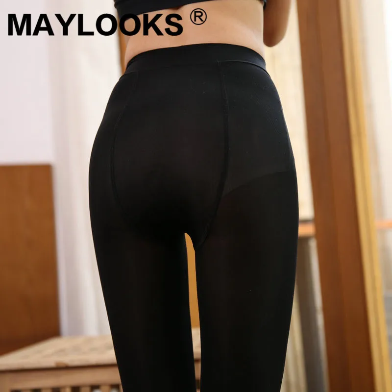 Maylooks/весенне-осенние новые шелковые носки с крючком из нейлоновой проволоки