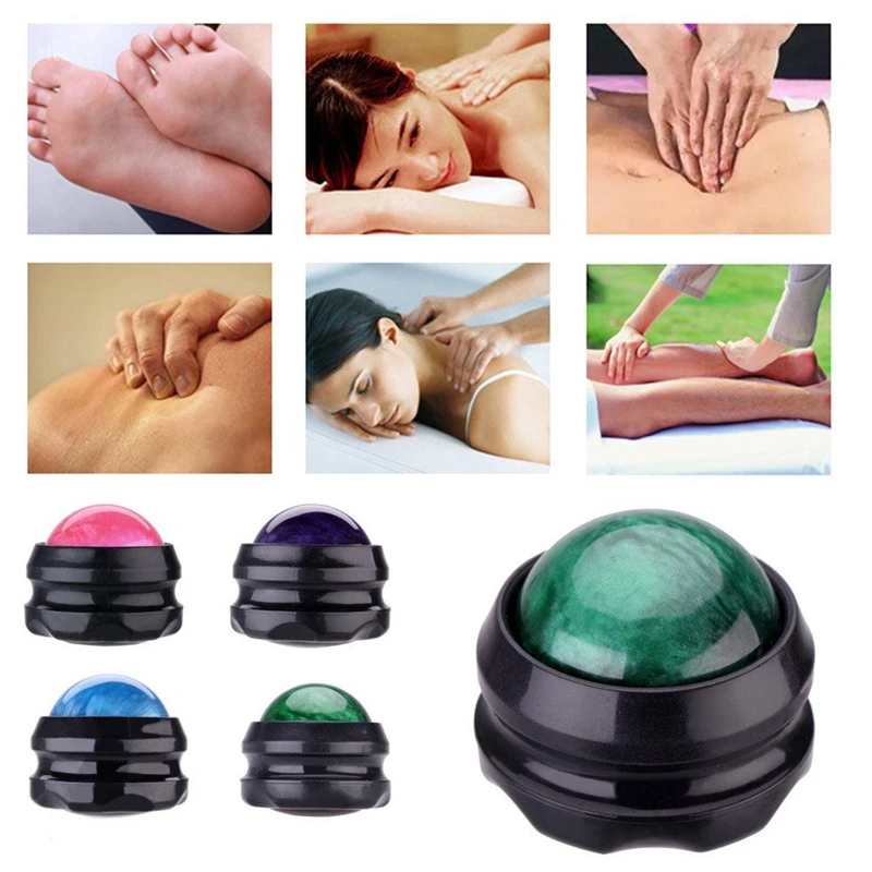 Healthsweet Massager Muscle Pain Stress Relief for Palm Foot Arm Neck Back Body Roller Massage Relaxation Fitness Stimulator |