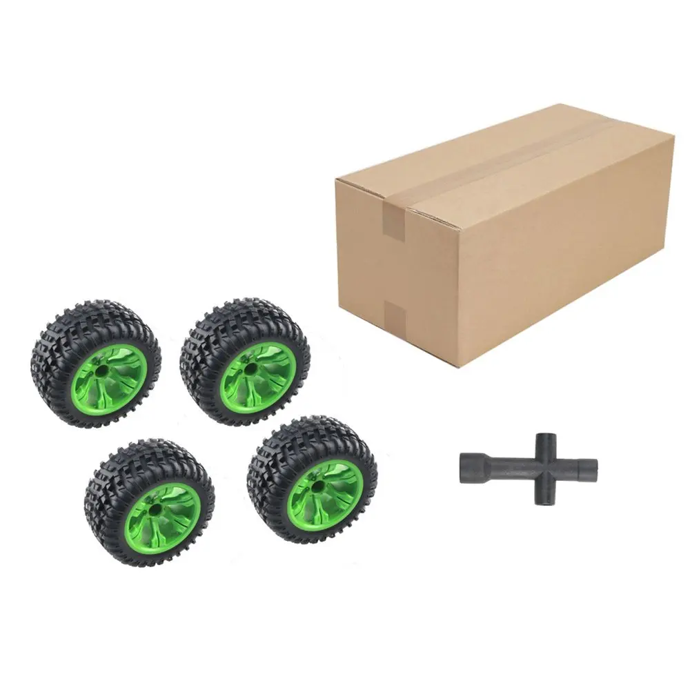 4PCS JJRC Q39 Q40 Q46 FY-03 FY-04 1/12 2.4G Rc Car Parts 110*50mm Tires No.WSX-007 For Remote Control Toys Accs | Игрушки и хобби