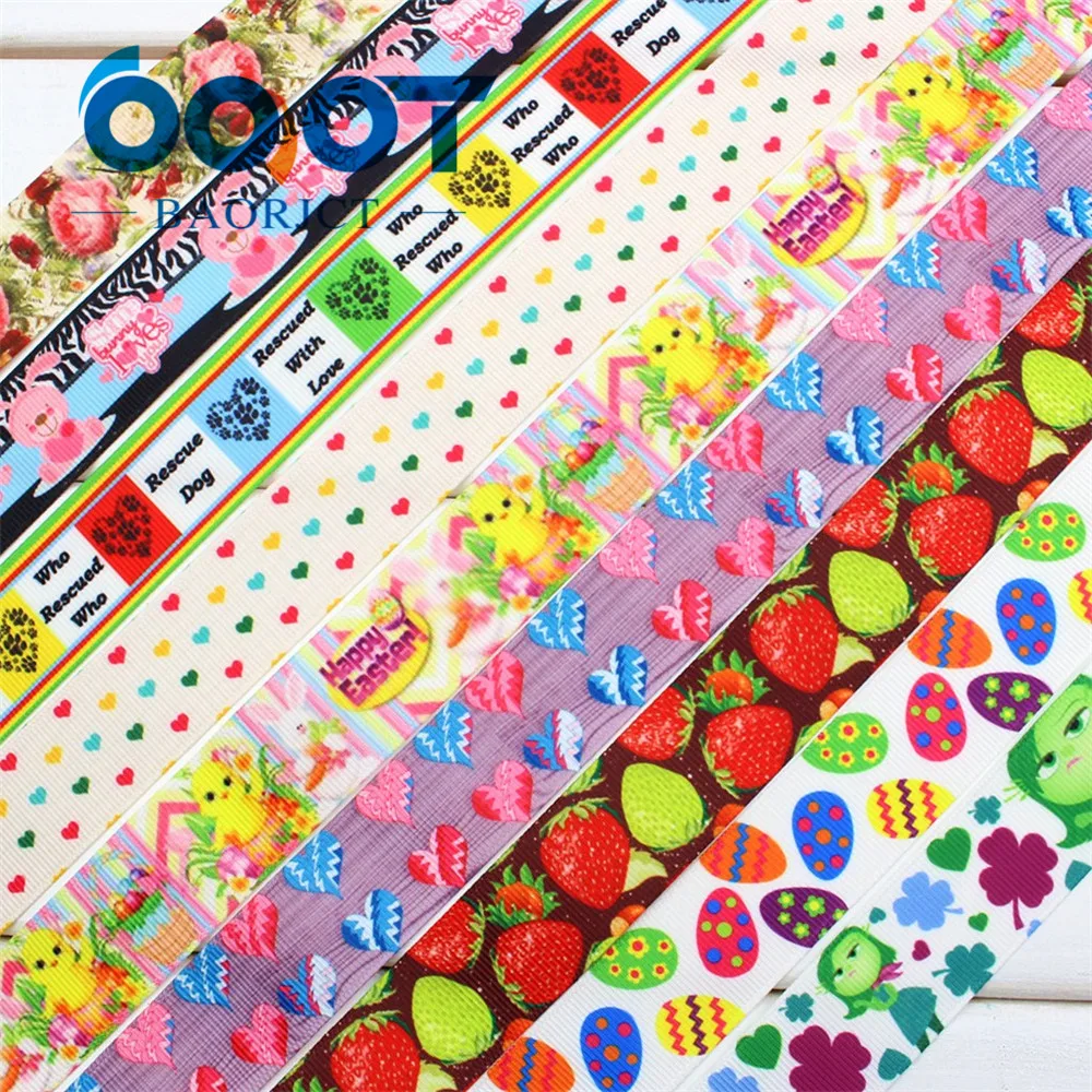 OOOT BAORJCT 17225161 1 'ཕ ММ мультфильм Печатных grosgrain ленты DIY ручной работы аксессуары