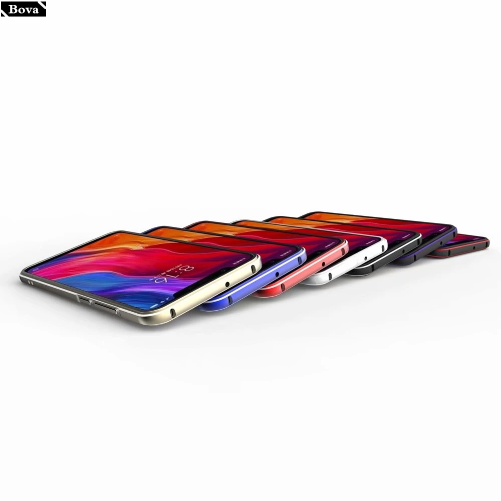 for fundas Xiaomi Mi8 Case Luxury Deluxe Ultra Thin aluminum Bumper For Xiaomi Mi8 6.21" Case+ 2 Film(1 Front+1 Rear