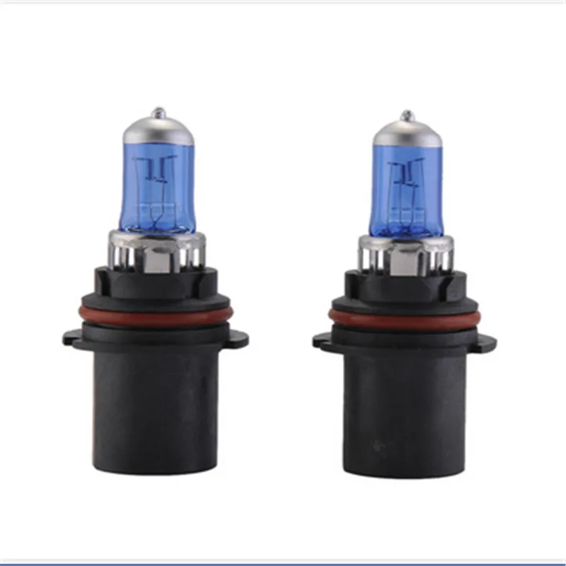 2 шт. супер белый шарик H1 H4 H7 9005 9006 100 W/55 W 12V кварцевые Стекло синий автомобилей головной светильник противотуманные лампы светильник