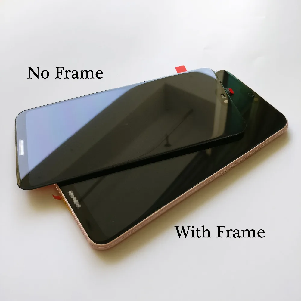 100% протестированный 5 84 дюймовый черный/синий/розовый для Huawei P20 lite / Nova 3e ЖК дисплей с сенсорным экраном