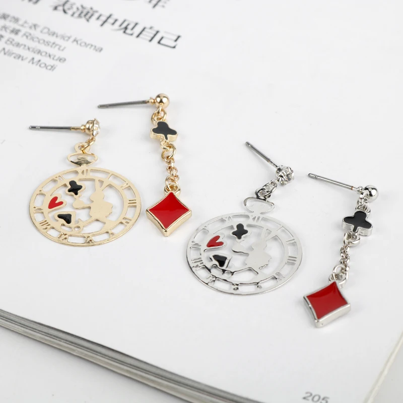 Серьги для женщин и девушек заменитель мужчины сплав свисающие серьги