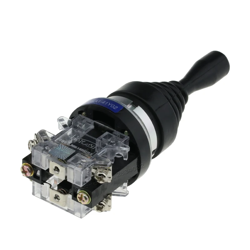 Джойстик переключатель 30 мм мгновенный 2 позиционный 2NO пружинный ВЕРТЛЮГ трость