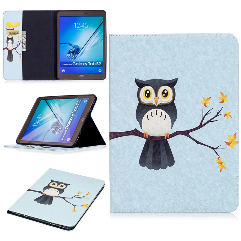 Для Tab S2 9 7 дюймов Tablet Case PU кожаный чехол подставка для samsung Galaxy T810 T815 SM-T810 SM-T815 Fundas