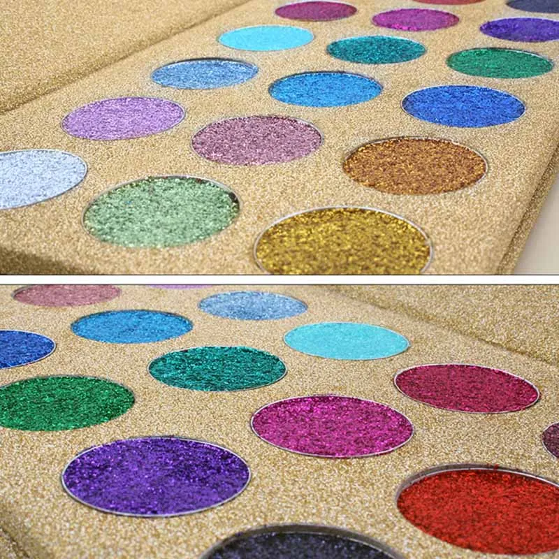 Тени для век палитра 18 видов цветов блеск долговечный Портативный Макияж женщин