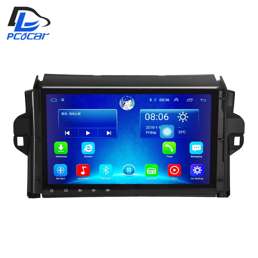 3g/4G сеть навигации dvd android 6 0 стерео система для автомобиля toyota fortuner gps