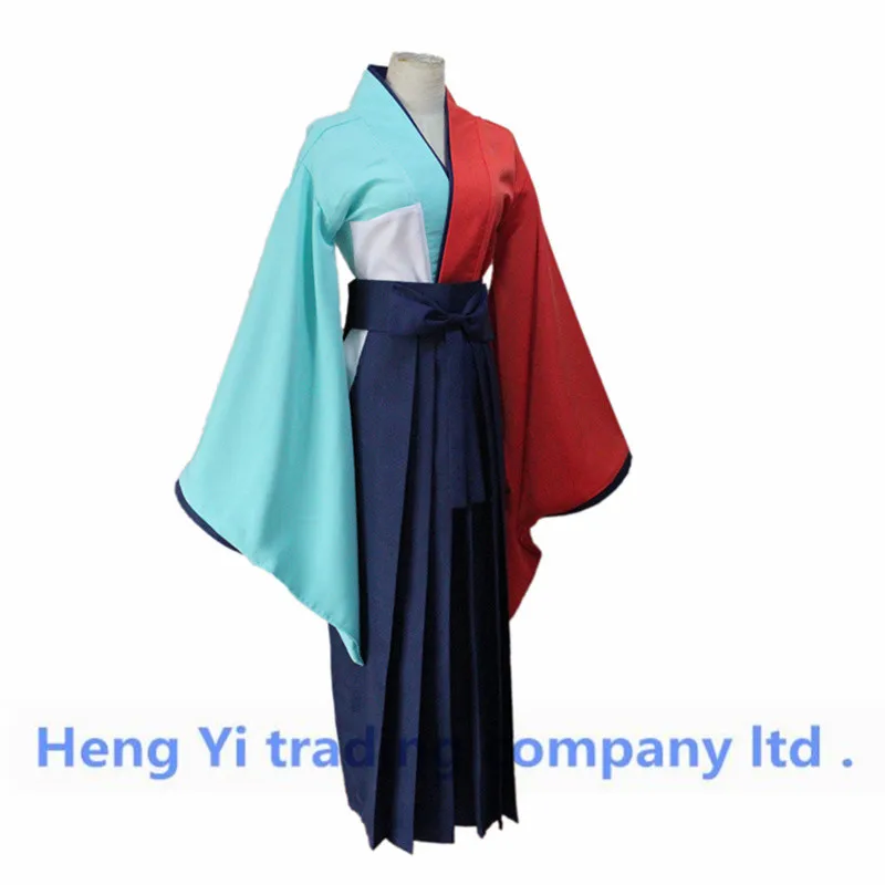 Костюм-кимоно для косплея ураран из топа и брюк комплект 2 предметов с рисунком