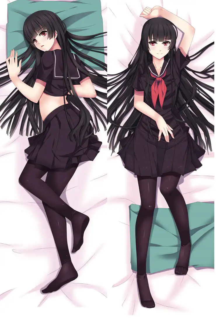 Tasogare otome x amnesia, персонажи аниме, сексуальная девушка, kanoe yuuko, наволочка, наволочка - Цвет: 2