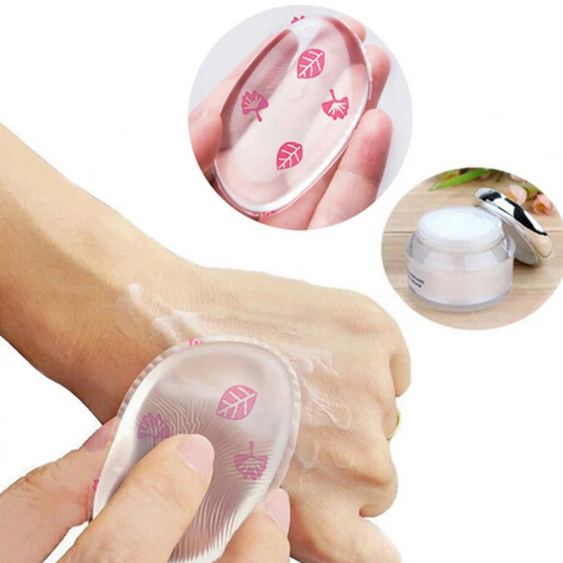 Лидер продаж 10 шт./лот смешанные цвета силиконовая Косметическая пудра Желейная