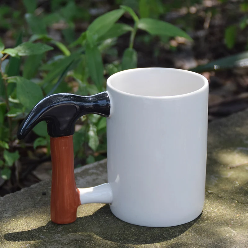 Креативная забавная керамическая утренняя кружка молоток стильные керамические