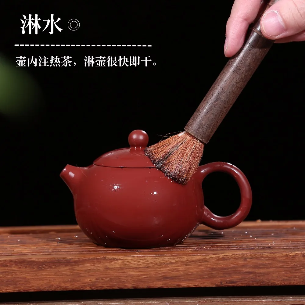 140 мл Yixing Zisha Чайник известный Dahongpao чайник ручной работы из фиолетовой глины чайник для кипячения воды чайник Улун чайник