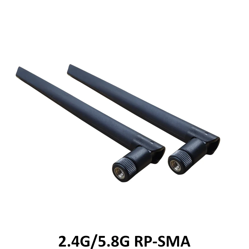 2 4 5 ГГц 8 антенны Настоящее 5dBi RP-SMA разъем Dual Band Wi-Fi антенна беспроводная