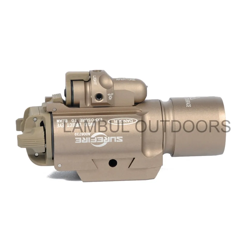 LAMBUL Surefir X400 скаутский светильник комбинированный Лазерный Пистолет светодиодный