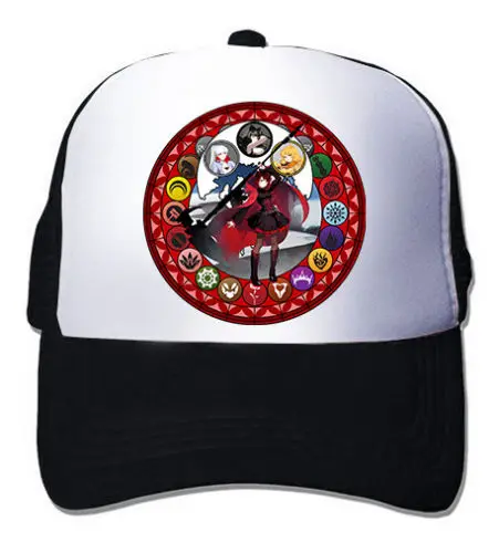 Suncomics RWBY Кепка Ruby Rose Weiss schnee Yang Xiao длинная сетчатая бейсбольная унисекс Snapback на