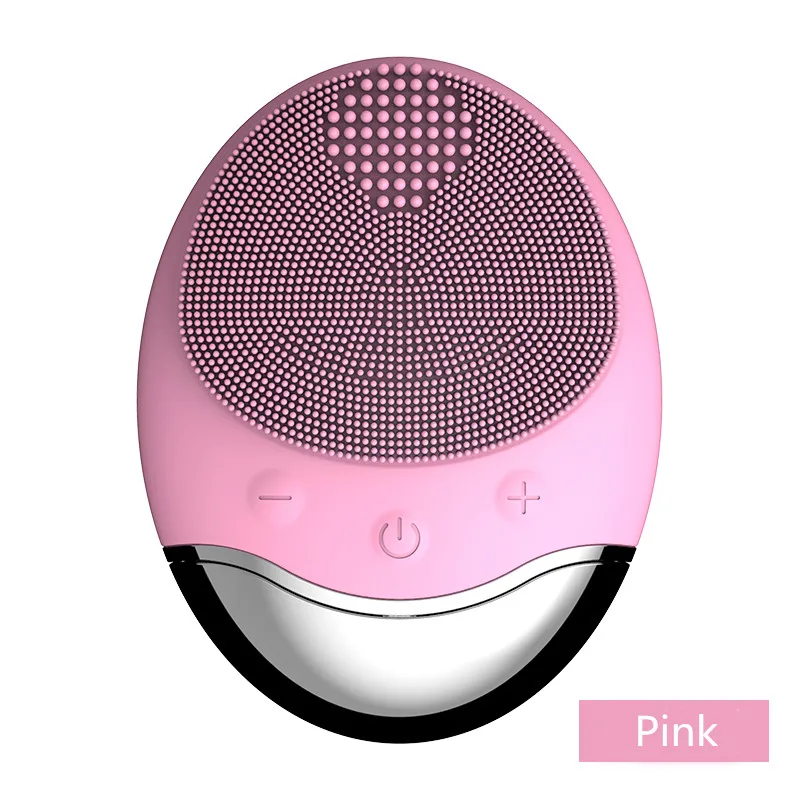 Waterproof Face Brush wireless charge Electric washing Cleaning Massage Deep Exfoliator Skin Pore Cleanser | Красота и здоровье
