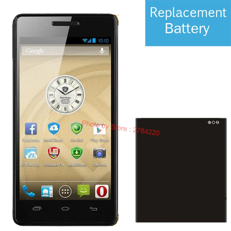 Новинка 3 7 в запасной аккумулятор PSP 3451 для Prestigio MultiPhone DUO аккумуляторы мобильный