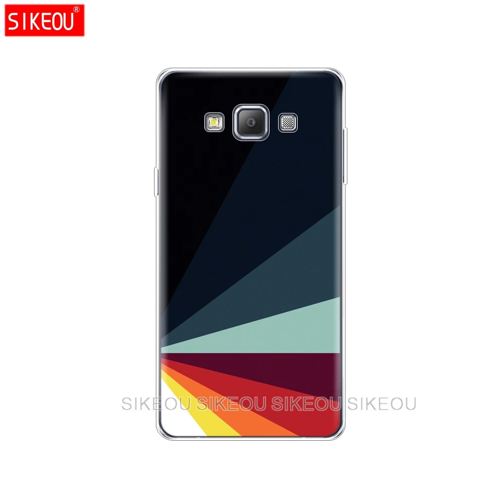 Силиконовый чехол для Samsung Galaxy A7 2015 из мягкого ТПУ A700 A700F нарисованные ракушки с