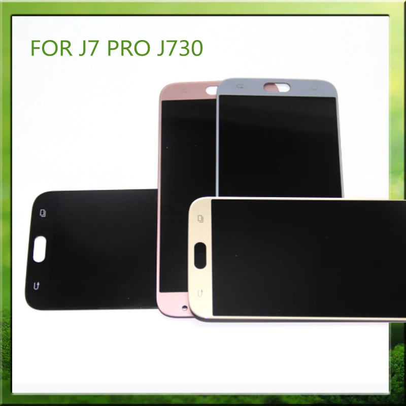 J730 LCD для SAMSUNG GALAXY J7 Pro 2017 дисплей J730F SM-J730F кодирующий преобразователь сенсорного