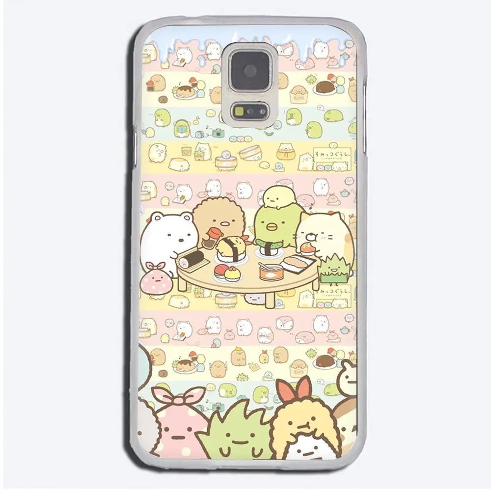 H8 Sumikko gurashi жесткий чехол для телефона с рисунком в виде крышка чехол для samsung Galaxy S6 7 Edge S8 9 10 плюс Note10 8 9 M10 20-30 - Цвет: H8