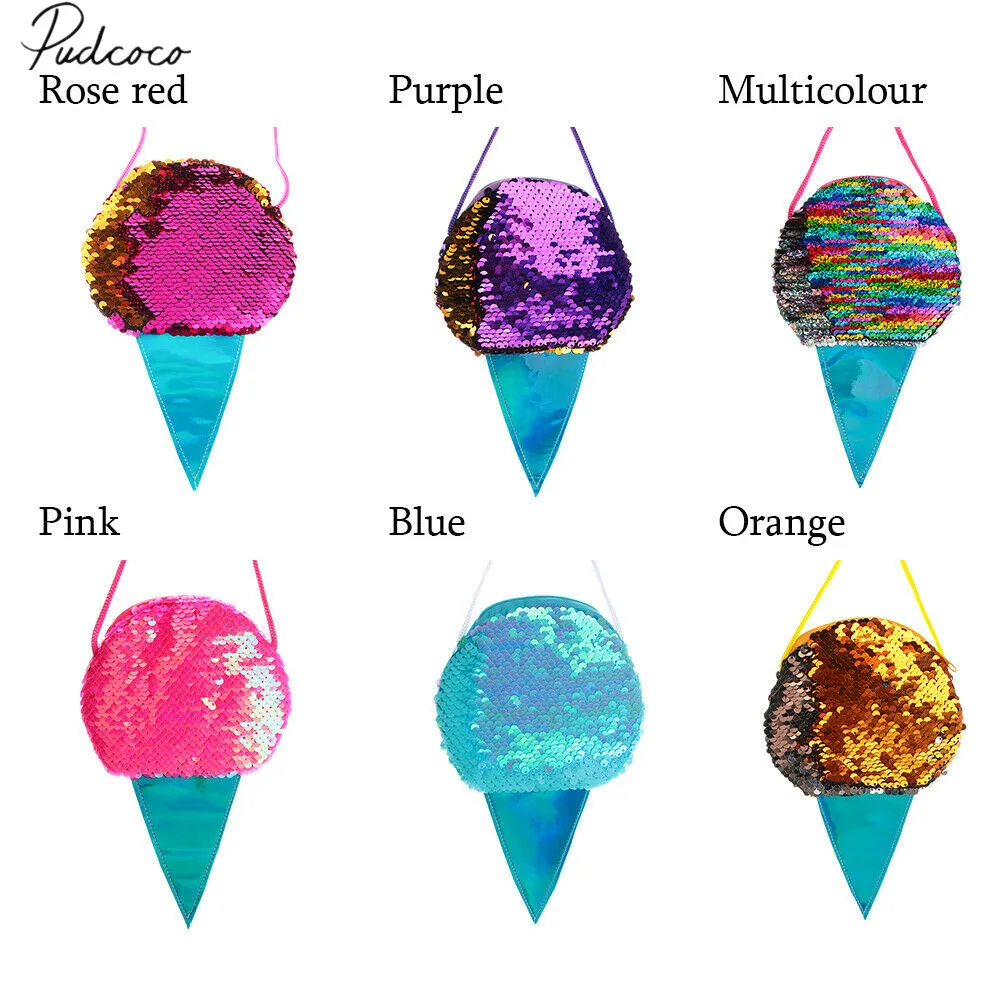 Детские аксессуары сумка на шнурке с блестками для мальчиков и девочек милая