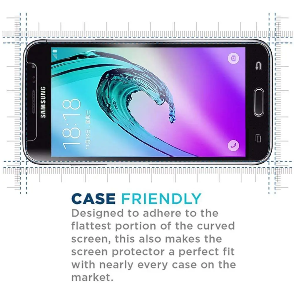 Закаленное стекло 9H для Samsung Galaxy J3 2016 J320 SM J320FN Защита экрана J 3 на J320F/DS