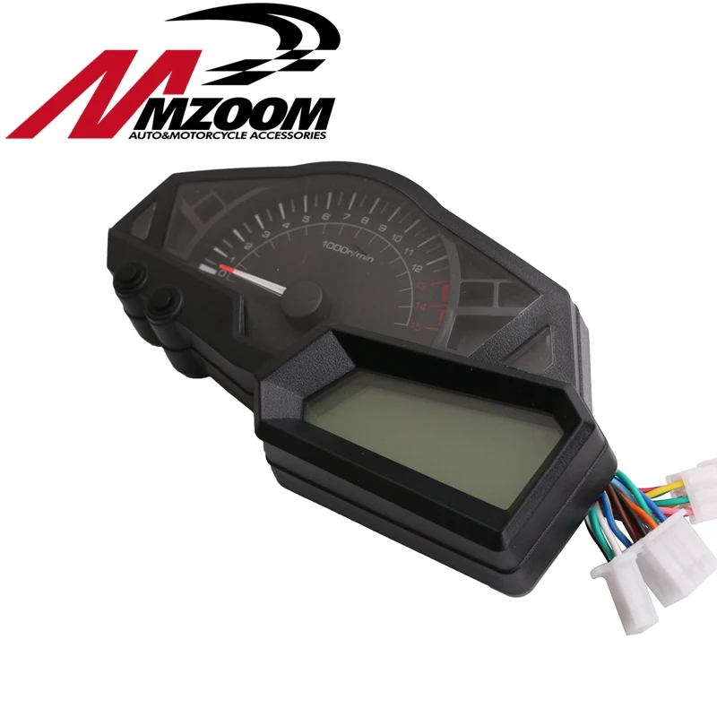 Для KAWASAKI Honda Suzuki Yamaha Универсальный мотогонок OEM манометры кластер Спидометр