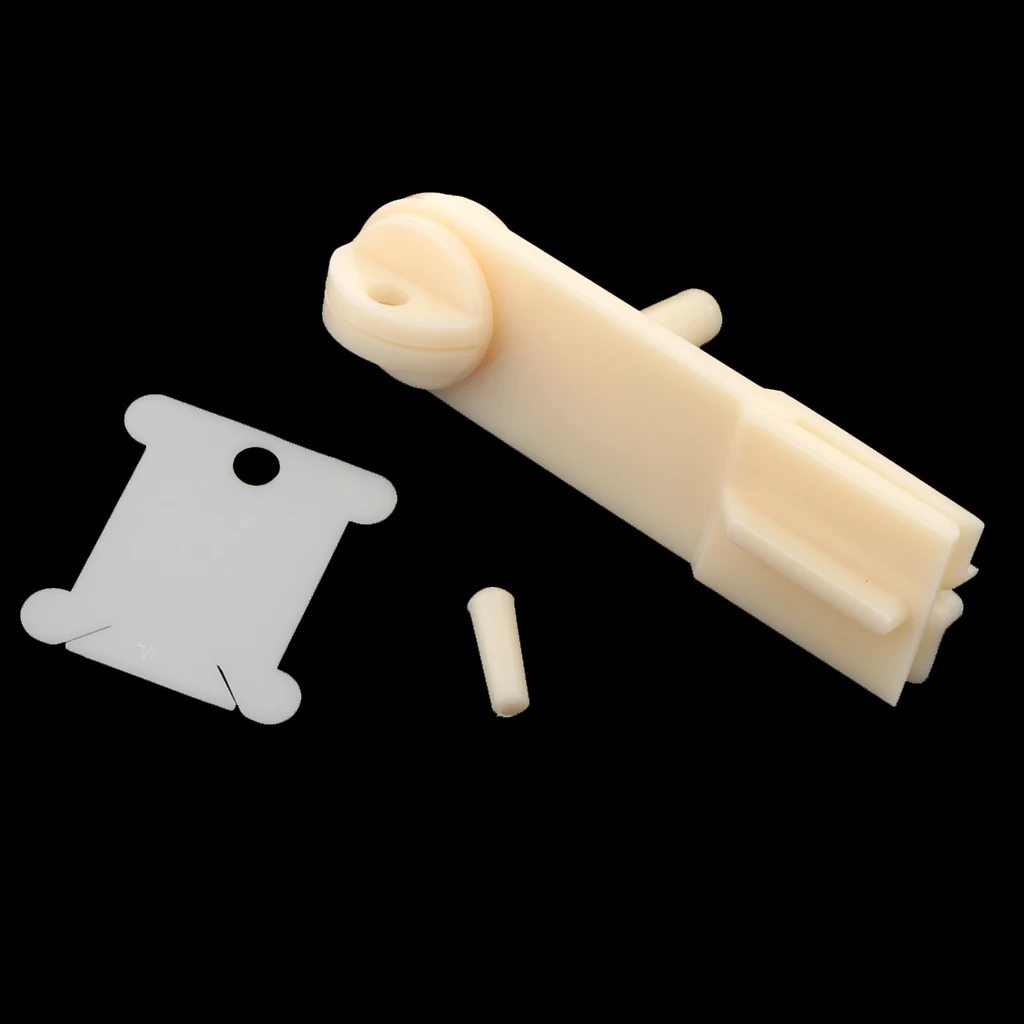 Ручной намотчик резьбы для пряжи и шерсти с 30 пластиковыми бобины|Принадлежности