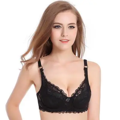 Модный сексуальный кружевной бюстгальтер мозахини ультратонкий женский пуш-ап