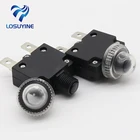 Термовыключатель защита от перегрузки Кнопка 3A,4A,5A,6A ,7A,7.5A,8A,10A,15A,18A,20A,25A ,30A автоматический выключатель + водонепроницаемая крышка