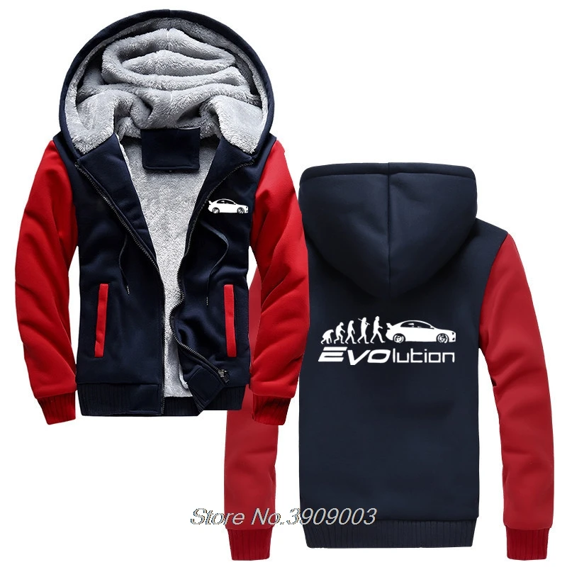 Модные мужские плотные толстовки с принтом Evolution X Japan Car спортивные Jdm Turbo уличная