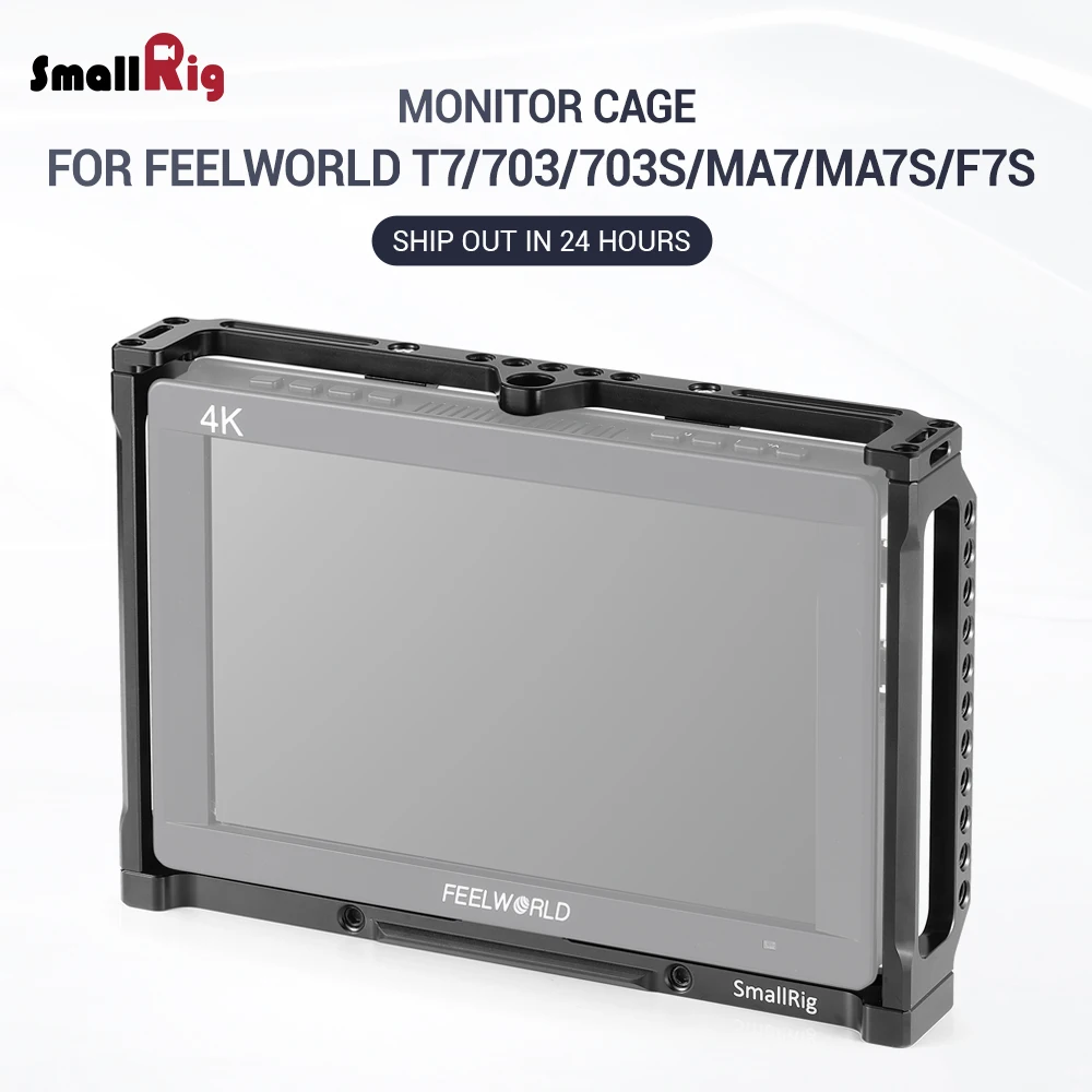 SmallRig монитор клетка для Feelworld T7, 703, 703 S, MA7, MA7S и F7S монитор 2233