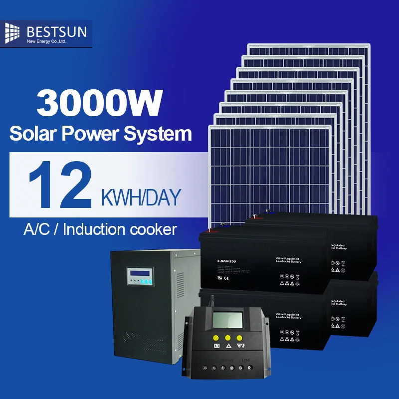 BFS-3000W-SB солнечной энергии комплект системы a.b.t Bestsun солнечные продукты питания