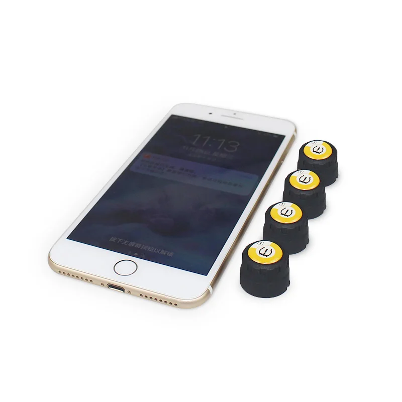 Внешние датчики TPMS II поддерживают Android и iOS Bluetooth выше 4 0 датчик давления в шинах