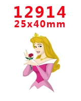 PR12914 Новое поступление 30 шт./упак. печатных плоский полимер набор страз с плоской задней смолы для волос украшение в виде банта; PR12910 - Цвет: PR12914