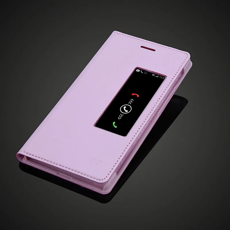 Новинка 2015 Модный чехол для Huawei Ascend P7 с автоматическим пробуждением и спящим