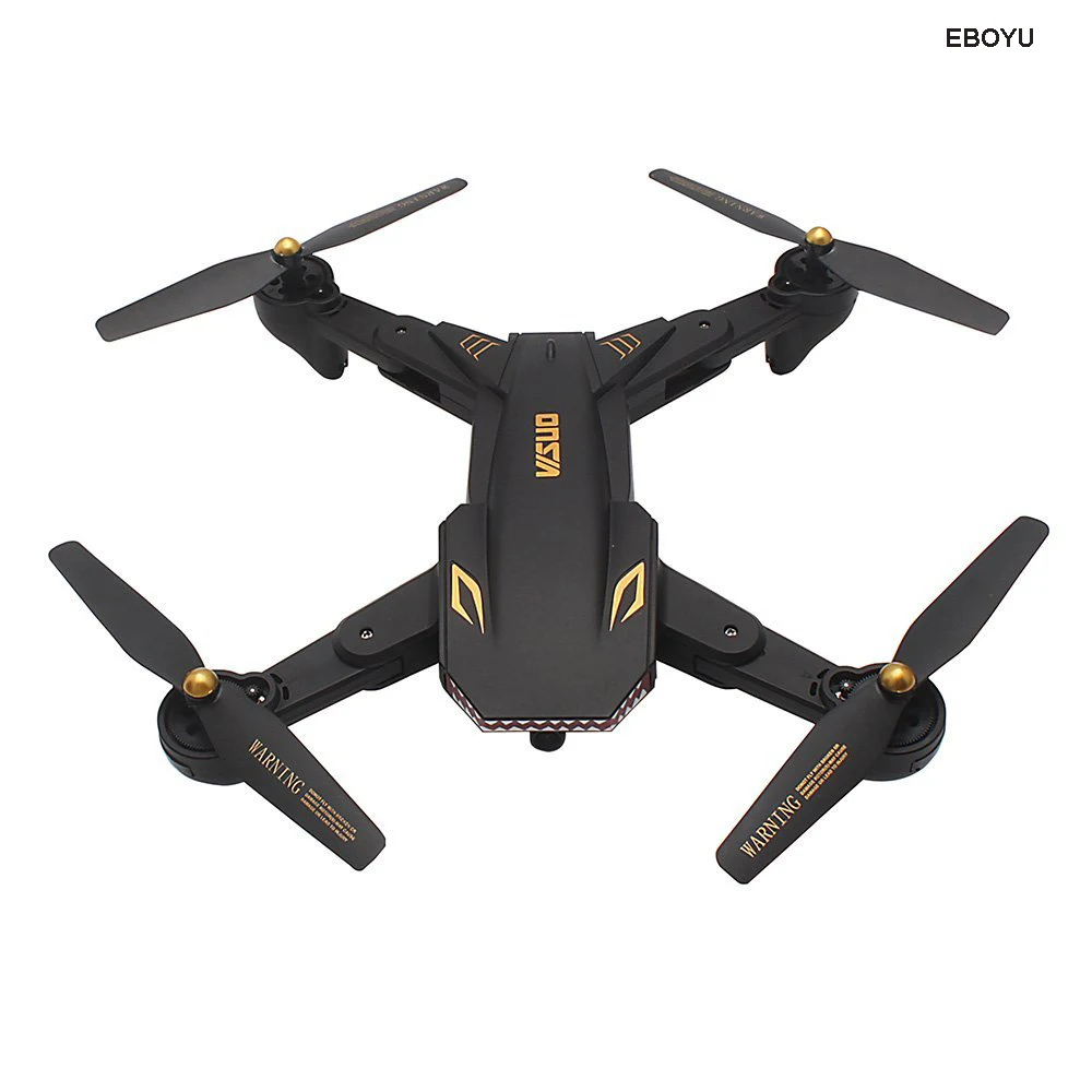 EBOYU XS809S-HD-G 720P широкоугольная HD камера Wi-Fi FPV складной Дрон с одним ключом возврат