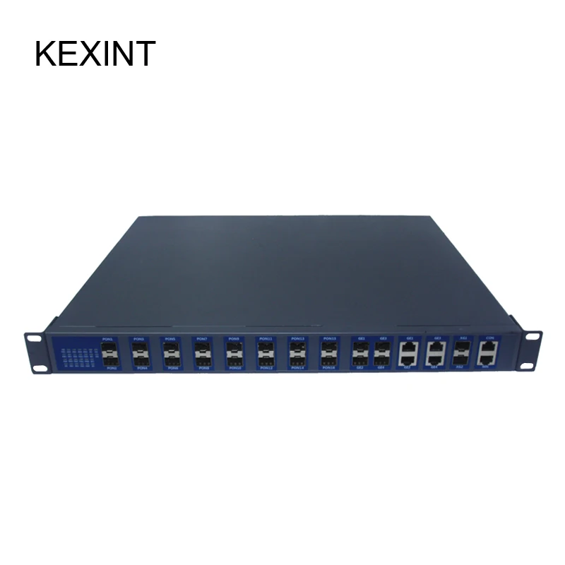 Производитель GPON OLT модули без управления по 16 портов работают более безопасно - Цвет: Черный
