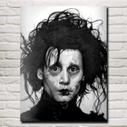 Foocome Tim Burton Movies Edward Scissorhands украшение для дома в классическом стиле художественные шелковые постеры и принты картина для гостиной