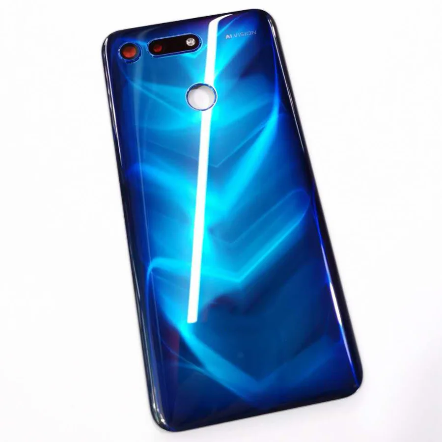 Для huawei Honor V20 view 20 задняя крышка корпуса батарейного отсека чехол Крышка батарейного отсека запасные части с клеем