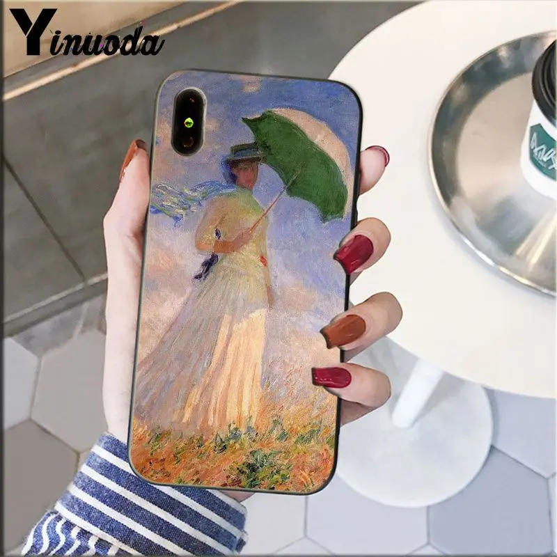 Чехол для телефона Yinuoda Клод Моне импрессионизм художник чехол Apple iPhone 8 7 6 6S Plus X XS