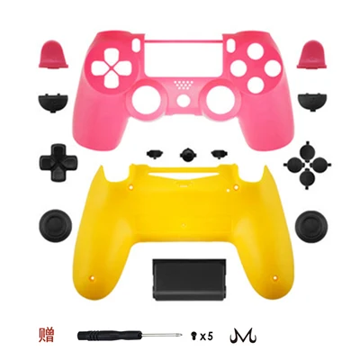 M DIY матовый аниме пользовательский чехол контроллера для Playstation4 Slim PS4 Pro запасная часть для джойстика полный корпус Чехол кнопки Mod Kit JMD-040 - Цвет: M
