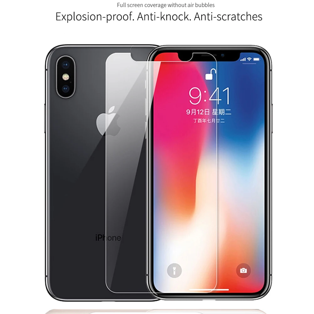 Mayround 9H стекло es полное тело пленка для iPhone XS Max XR 7 8 Plus закаленное стекло передний задний протектор для iPhone XS 8 7 plus