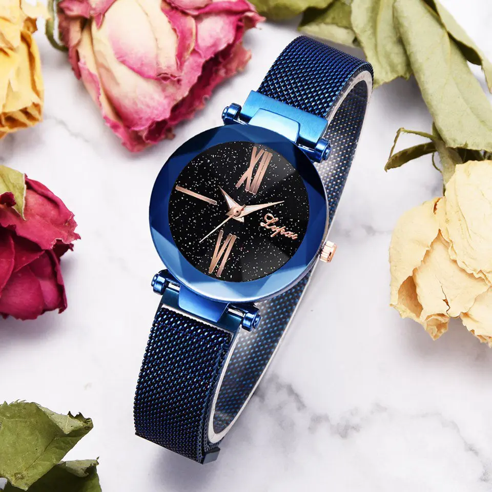 Relojes Mujer модные стальные часы для женщин звездное небо женские Специальный дизайн