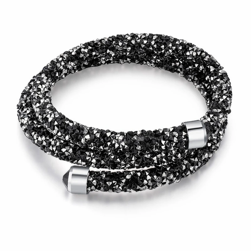 Labekaka, новая мода, украшенные кристаллами от Swarovski, браслеты и браслеты для женщин, свадебные, вечерние, ювелирные изделия, аксессуары