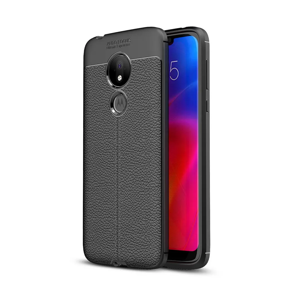 Для Motorala MOTO G7 Мощность чехол защитный тонкий из ТПУ Мягкий Силиконовый
