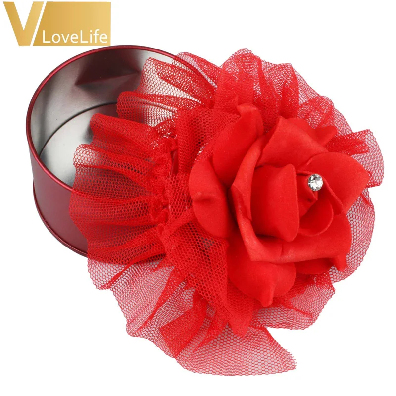 Коробка для хранения круглая металлическая коробка конфетные коробки свадебные